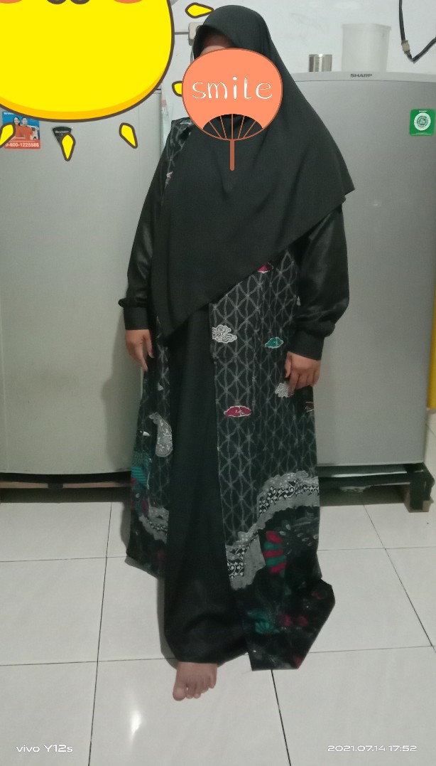 Ada Jumbo Maxi Cardi Mega Mendung Kardigan Outer Wanita Batik Wanita Premium Panjang Motif
