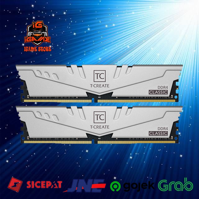 READY AGAN TEAM T-CREATE CLASSIC 16GB Kit (8GBX2) DDR4 3200MHz PC4-25600 MANTUL