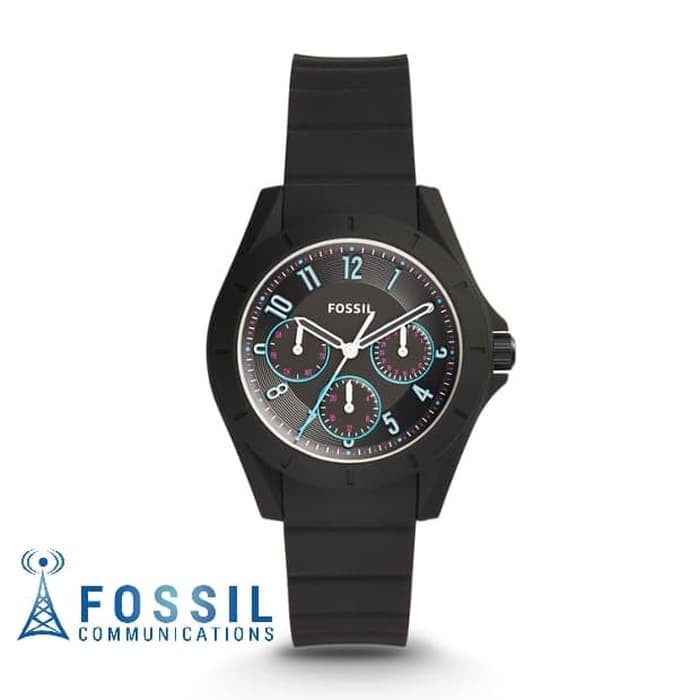 Cashback Jam Tangan Wanita Fossil ES4063 - ES 4063 Baterai Rubber Jam Tangan Wanita Branded Limited 