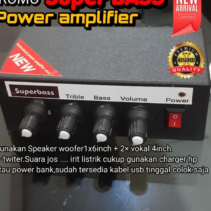 Harga Bersahabat.. POWER AMPLIFIER MINI SUPER BASS