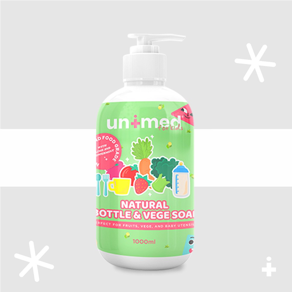 Unimed Home Edition - Natural Bottle and Vege Soap 500ml