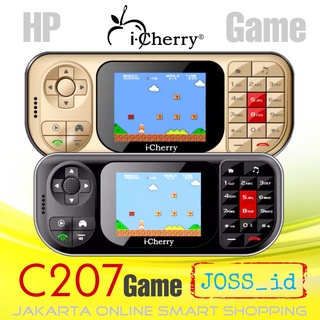 HP GAME iCHERRY C207 GAME PHONE - GARANSI RESMI - HP MURAH - HP + GAME