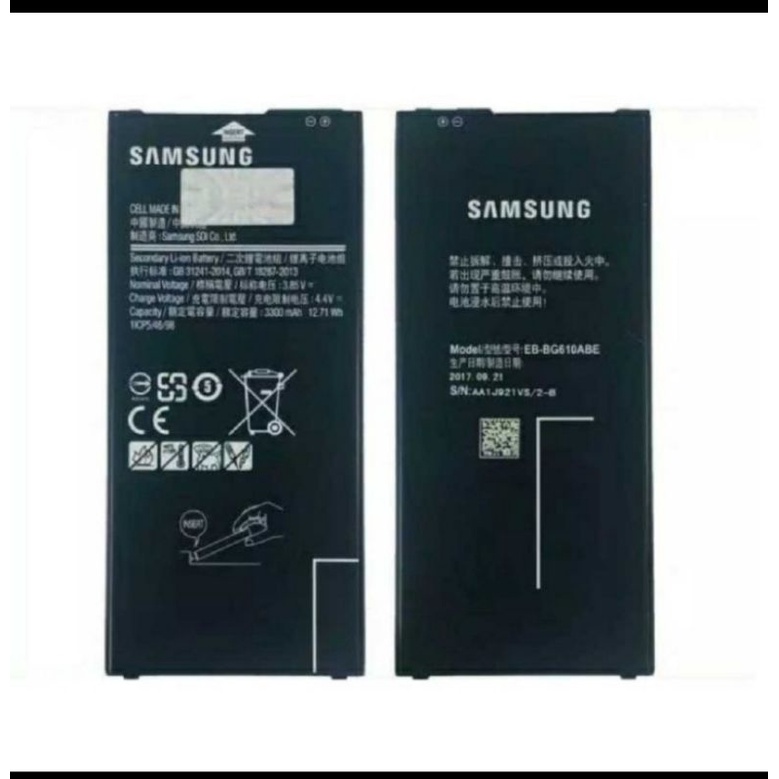 BATTERY BATTERAI BATRE ORIGINAL SAMSUNG J7PRIME