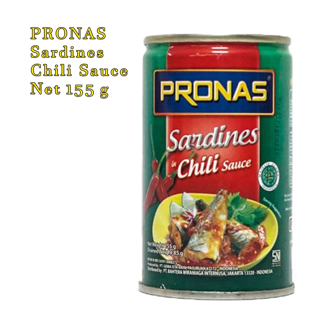 PRONAS SARDEN * PRONAS * SARDEN DALAM SAUS PEDAS * SARDEN * 155 g