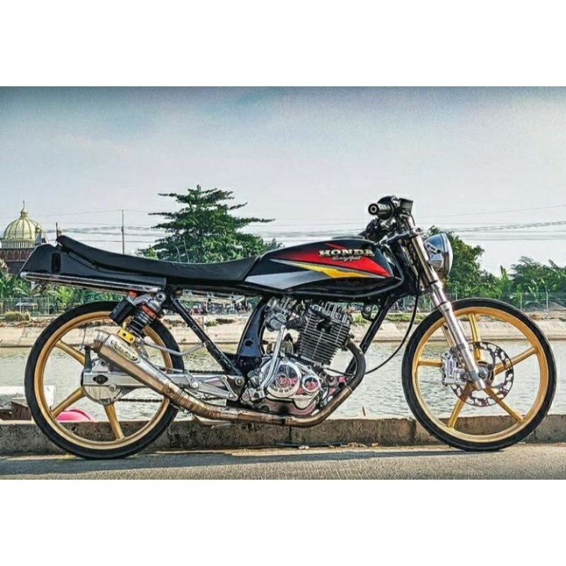 Striping lis sticker standar ori Honda Gl pro 1997 Striping GL PRO 97