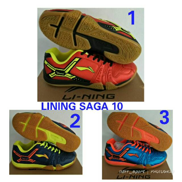 SEPATU BADMINTON LINING SAGA 10 ORIGINAL