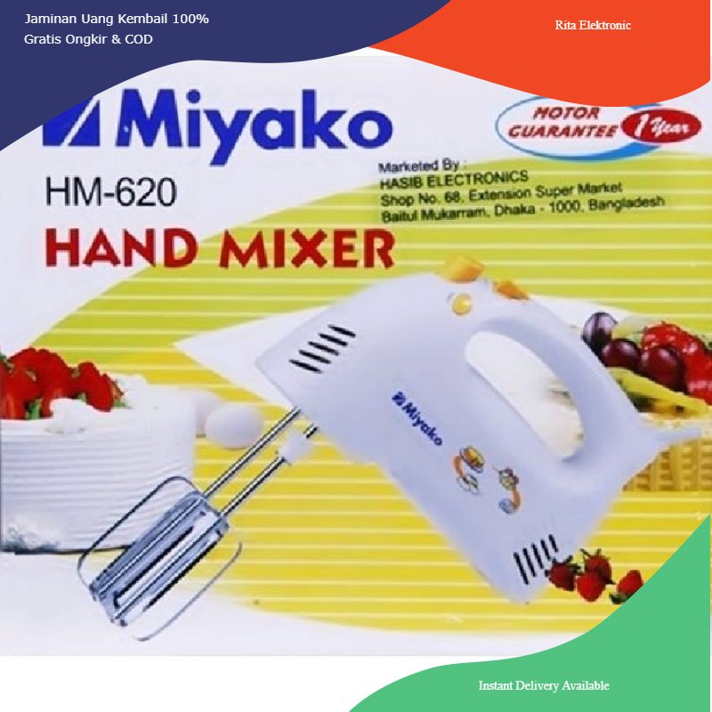 Hand Mixer Miyako HM 620