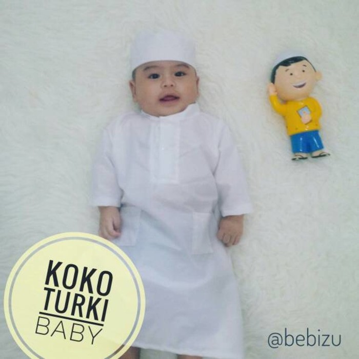 TERLARIS KOKO TURKI BAYI  NEWBORN ECER GROSIR LUCU BAJU  