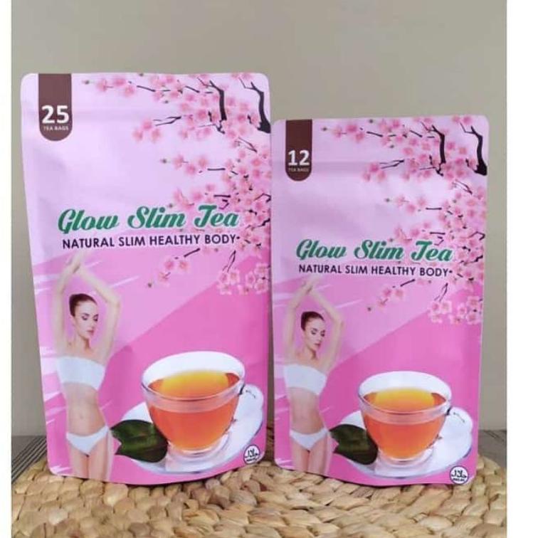 

[PRODUK EG8Z9] GLOW SLIM TEA / TEH PELANGSING ISI 12 PCS 25 PCS VST