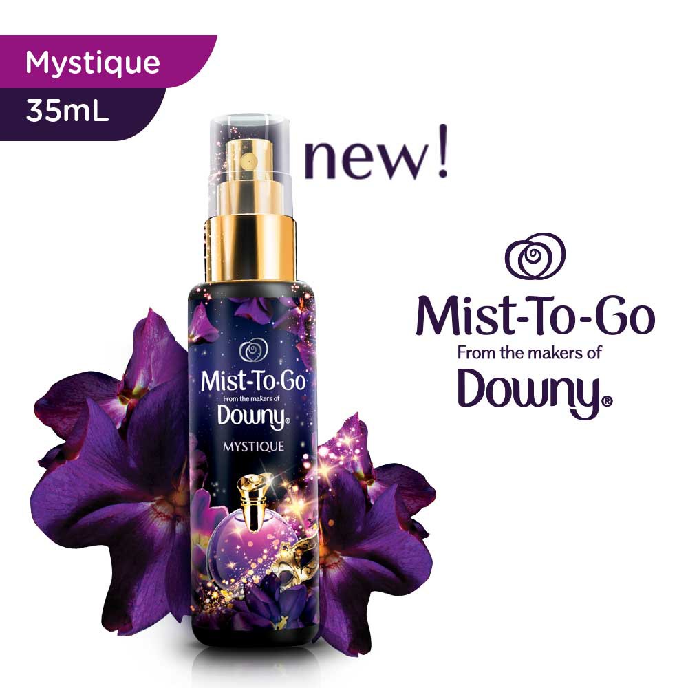 Downy Mist-To-Go Pewangi Pakaian Mystique 35 ml