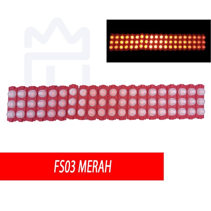 Modul LED 3 Mata Besar / Led Module 3 Mata 3 Watt 12 VOLT