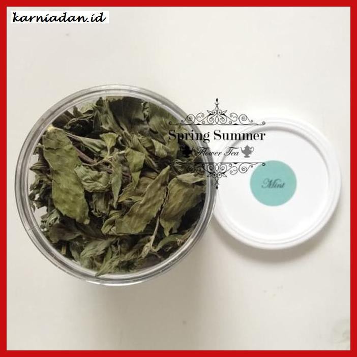 

lanoisidartdrink- daun mint kering / mint leaves 25 gr -asliii-bngittt.