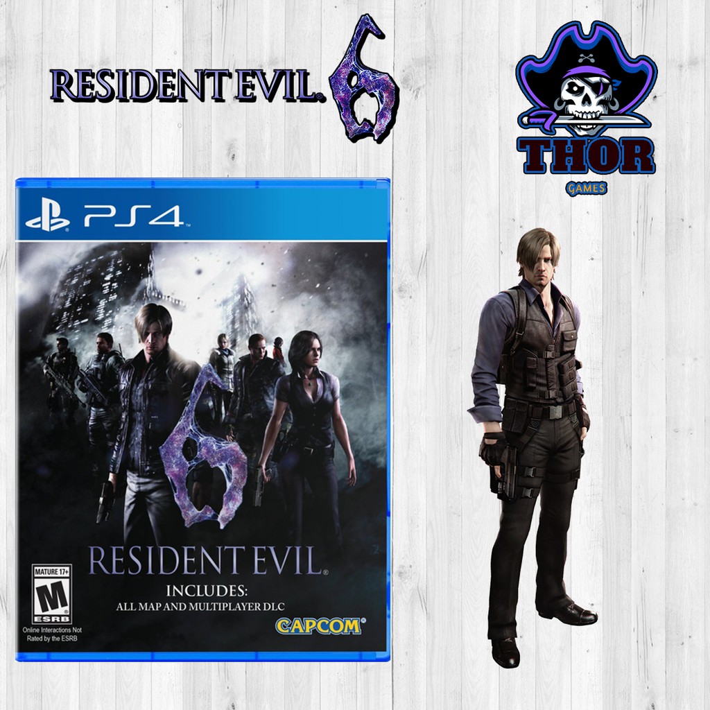 Kaset Game PS4 CD Game PS4 Video Games PS4 RESIDENT EVIL 6 (R2) Original