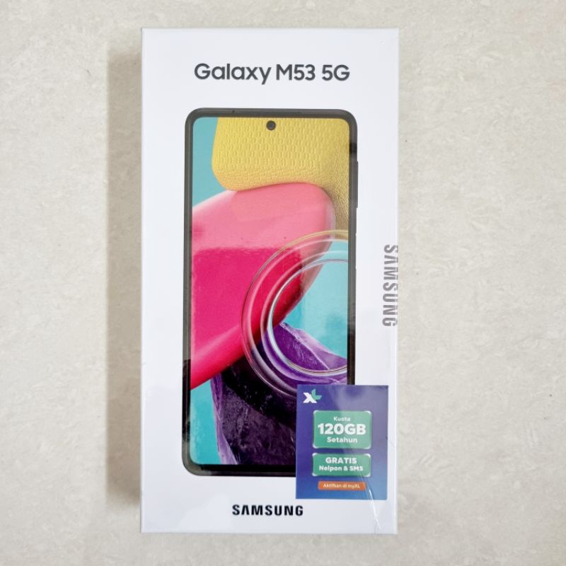 Samsung Galaxy M53 5G 8/256GB 8/256 Gb Garansi Resmi SEIN Segel BNIB