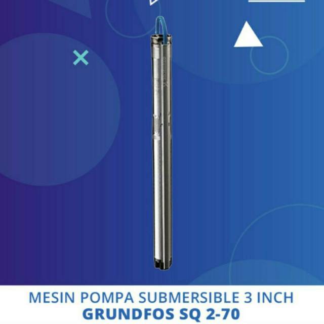 Mesin Pompa Submersible Grundfos SQ 2-70