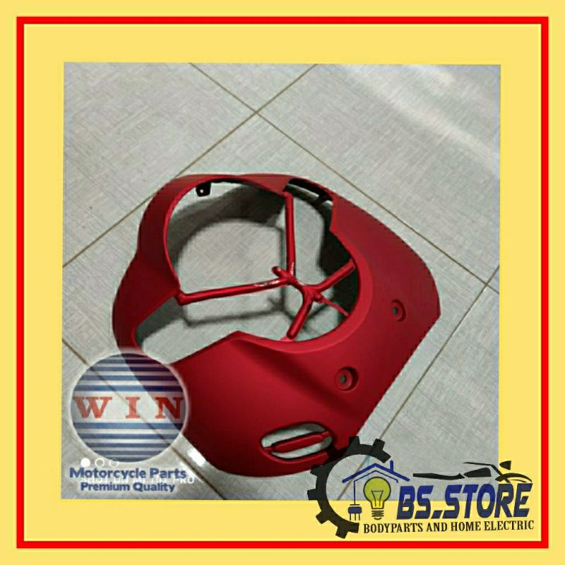 TAMENG DEPAN COVER LAMPU SCOOPY FI K93 2017-2020 | DASI PANEL SCOOPY FI ESP K 93 /TAMENG DEPAN MOTOR HONDA SCOOPY FI 2017 2018 2019 HITAM MERAH DOFF PUTIH KREM GREY DOFF