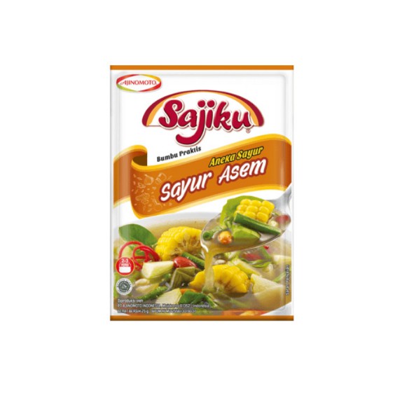 SAJIKU SAYUR ASEM 25 GR