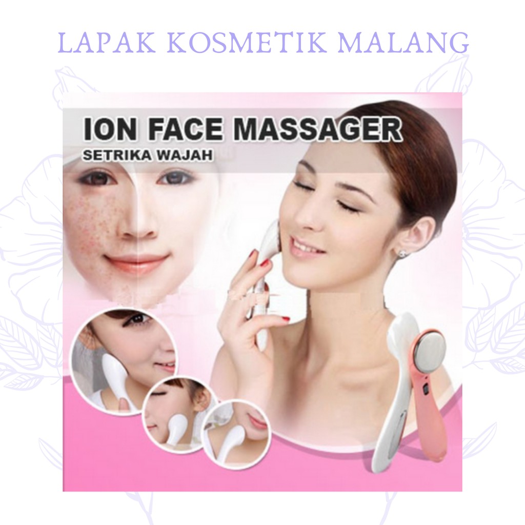 Jual Setrika Wajah Ion Vibration Ion Face Massager Shopee Indonesia