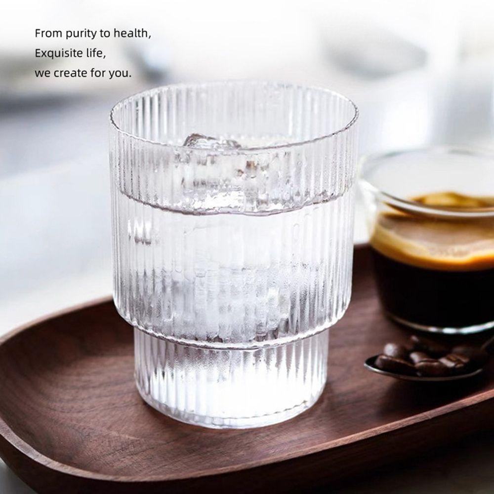 Lanfy Gelas Cangkir Whiskey Clear Tea Glass Perlengkapan Dapur Cocktail Home Coffee Mug