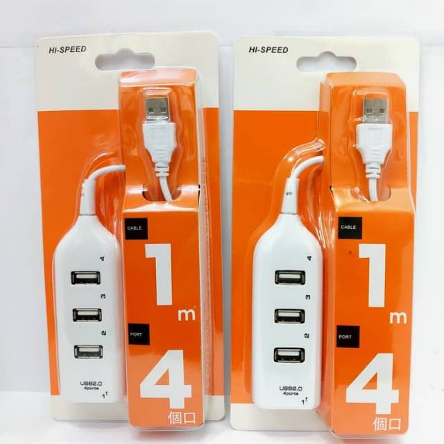 Usb Hub 4port 1M / Hub 4port Usb 2.0 / USB HUB 4port