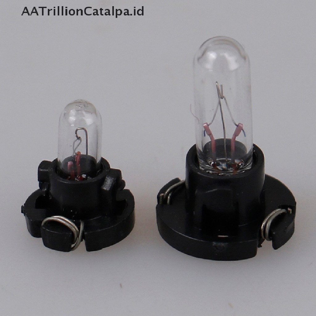 Aatrillioncatalpa 5Pcs Lampu LED T3 T4.2 Untuk Interior Dashboard Mobil