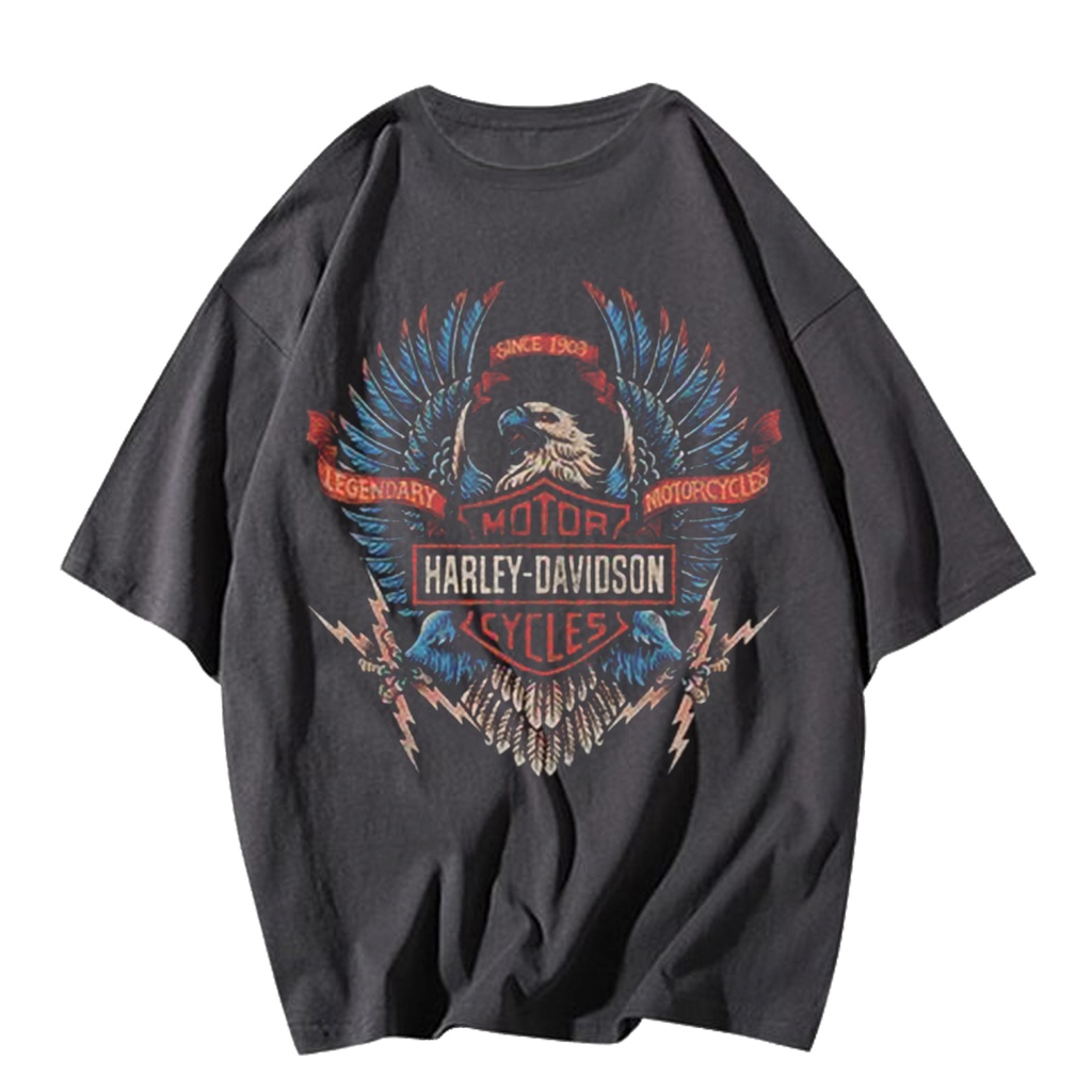 HARLEY DAVIDSON KAOS OVERSIZE VINTAGE