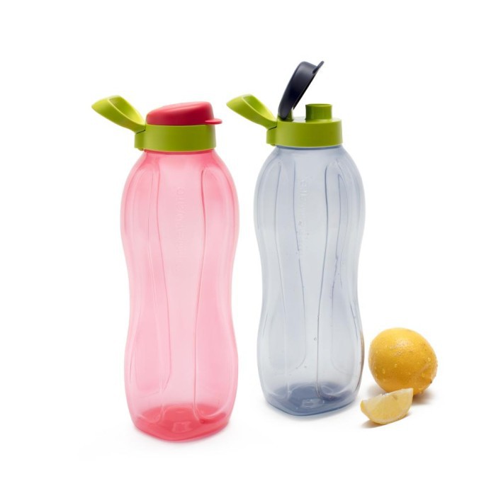 [PROMO EKSKLUSIF] Botol Minum Tupperware With Handle Eco Bottle 1,5 Liter - Hitam DISKON