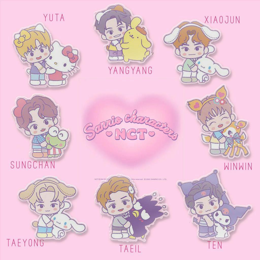 [STANDEE] Sanrio Character NCT action figure murah akrilik chenle haechan jaemin jeno jisung mark renjun