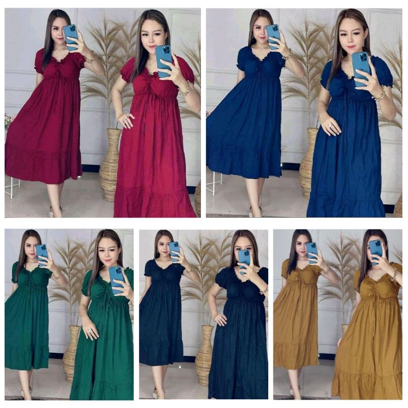 10 Warna / DASTER KERUT DADA SERUT TALI NEW Produk kece