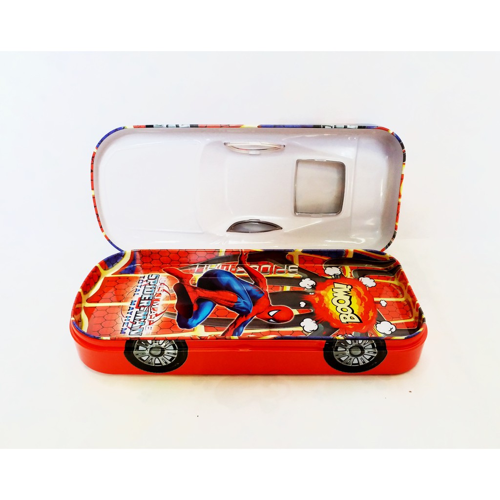 

Jual Ready Stok ATK Sekolah Kotak Pensil 3D Mix Spiderman Doraemon Superman Bahan Kaleng (XDA3329)