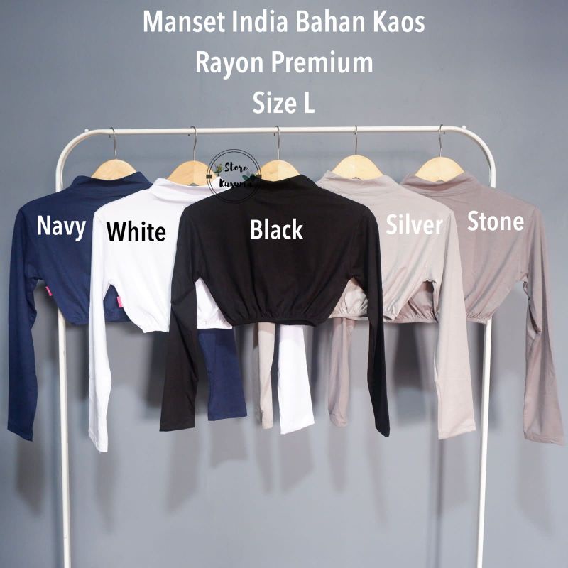 Manset India Size L Bahan Rayon Premium