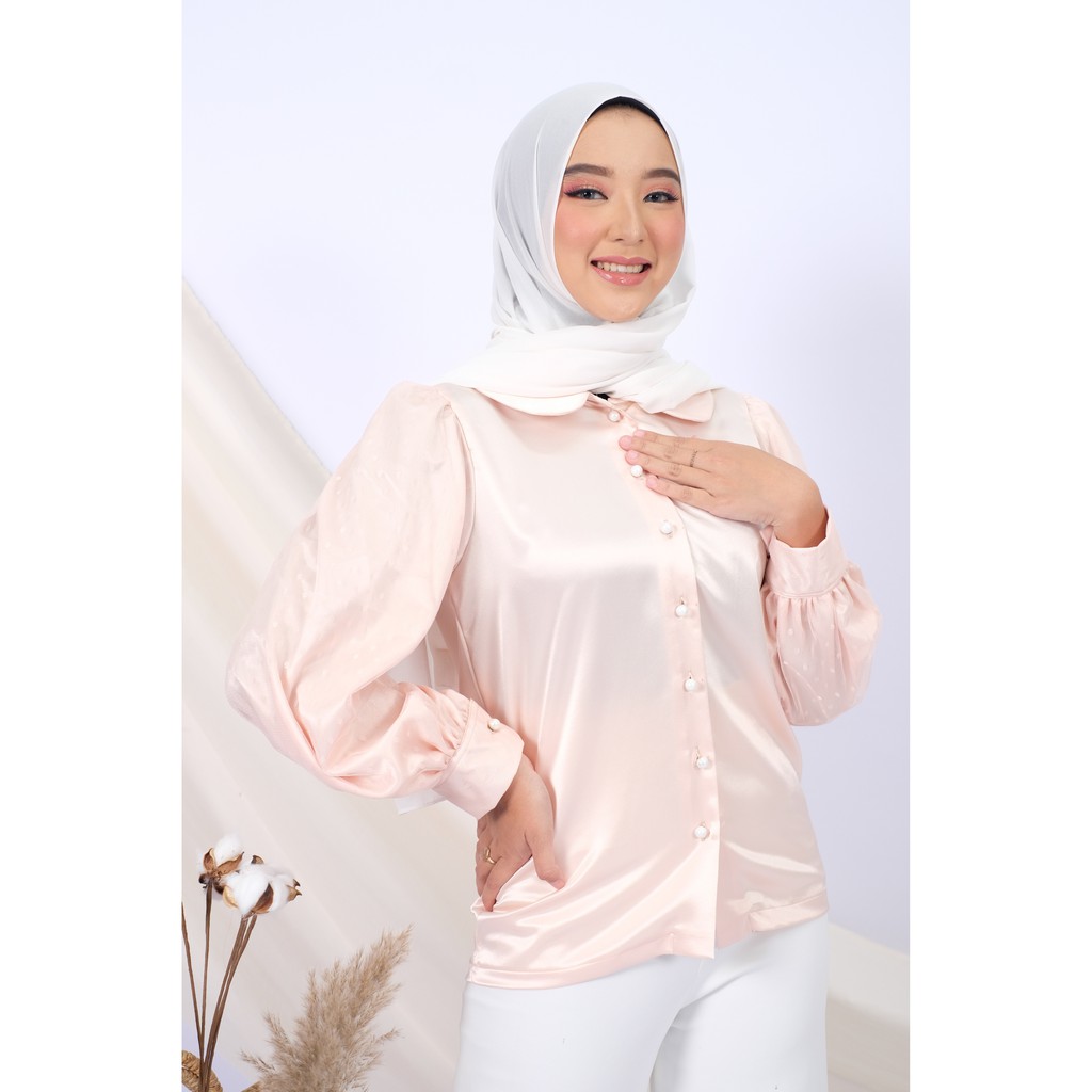 AURORA TOP - Atasan Blouse Wanita Lucu / Blouse Hangout Nyaman / Baju Hijab - Sherwood Clothing