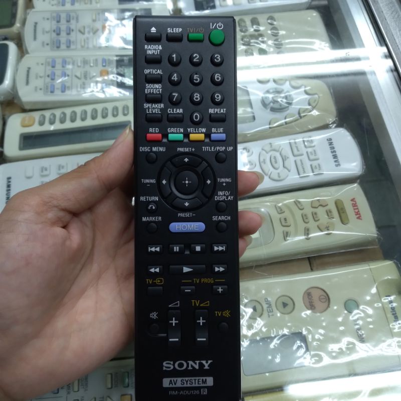 REMOTE REMOT HOME THEATER SONY RM-ADU126 ORI ASLI