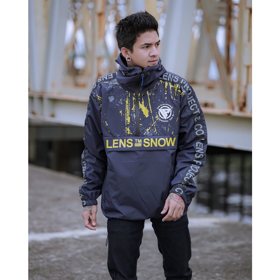 JAKET COUGLE PARASUT PRIA WANIA SIZE L XL