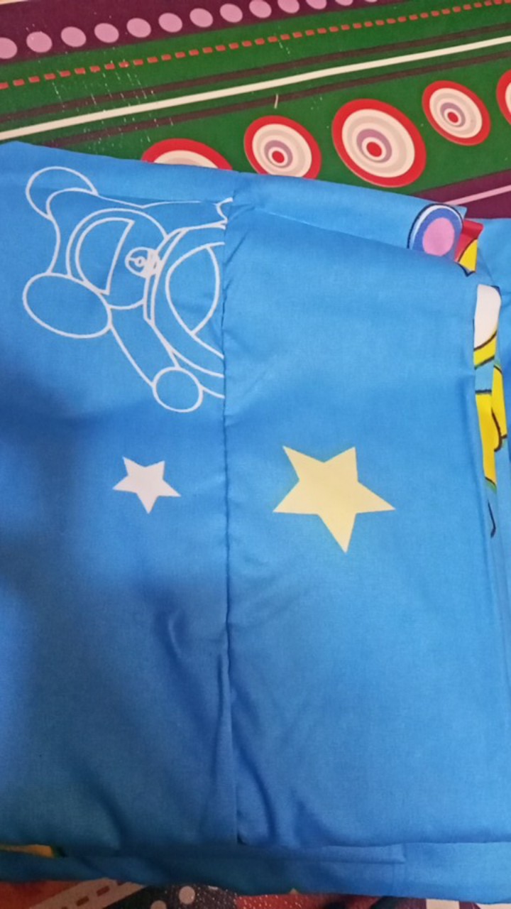 Sprei Homemade Karakter Doraemon Grosir Perlengkapan Kamar Tidur Seprai Springbed Murah Cod