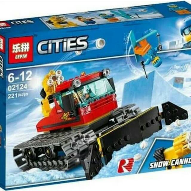 Lepin 02124 - snow Grommer - City