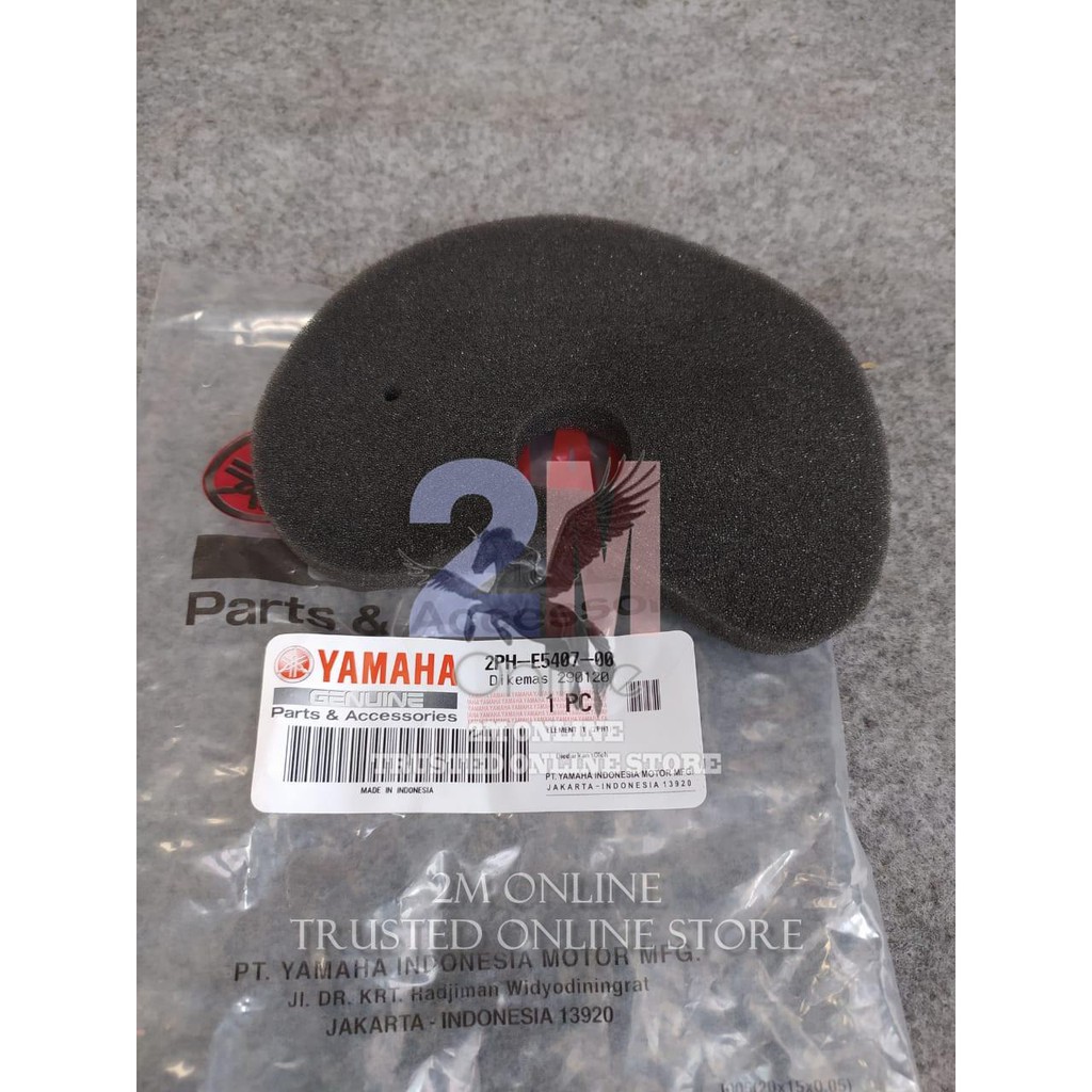 Mdr ELEMENT FILTER UDARA XRIDE 125 MIO M3 ORI YGP 2PH-E5407-00