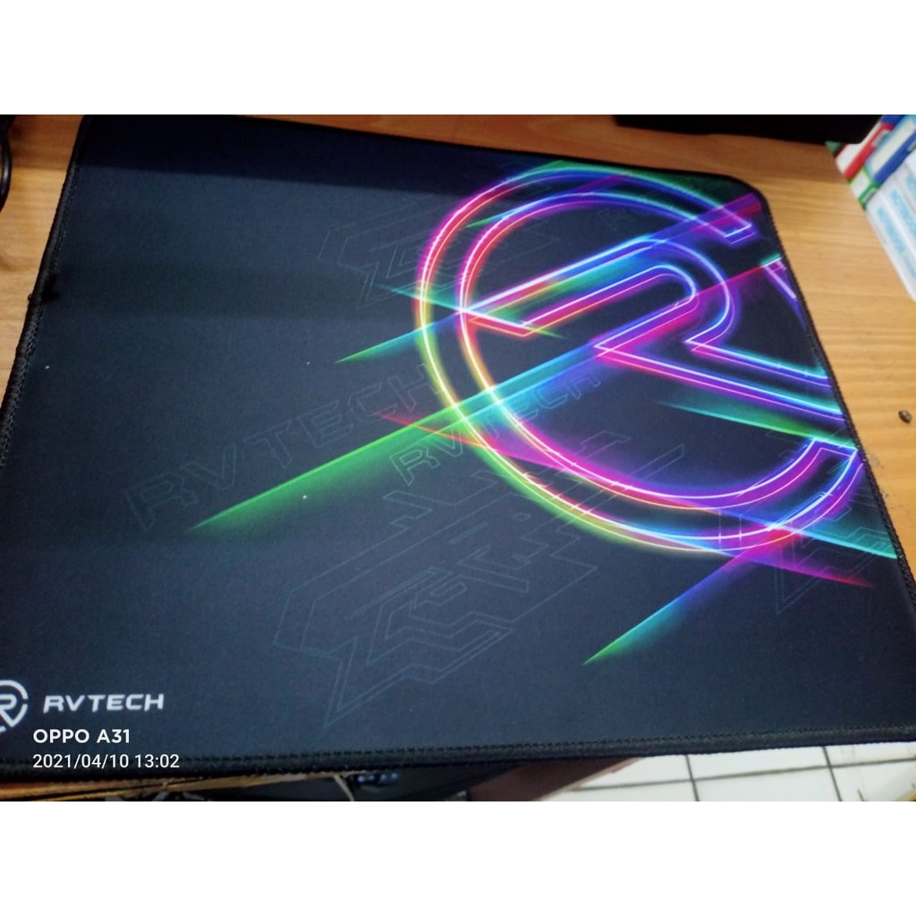 MOUSE PAD GAMING RV-TECH MEDIUM FLACON JAHIT PINGGIR 295X250X2MM TATAKAN MOUSE GAMING MURAH