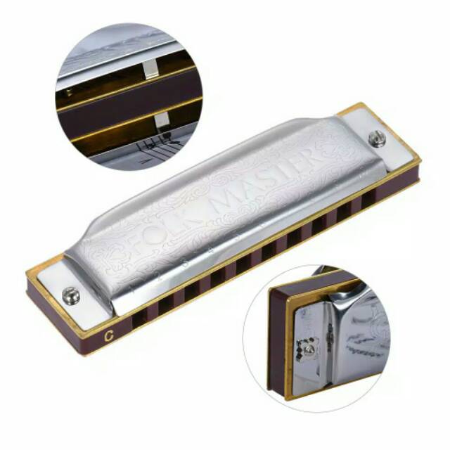 Harmonika Suzuki Folk Master 10 hole diatonic Harmonica Harmonika Susuki Folkmaster