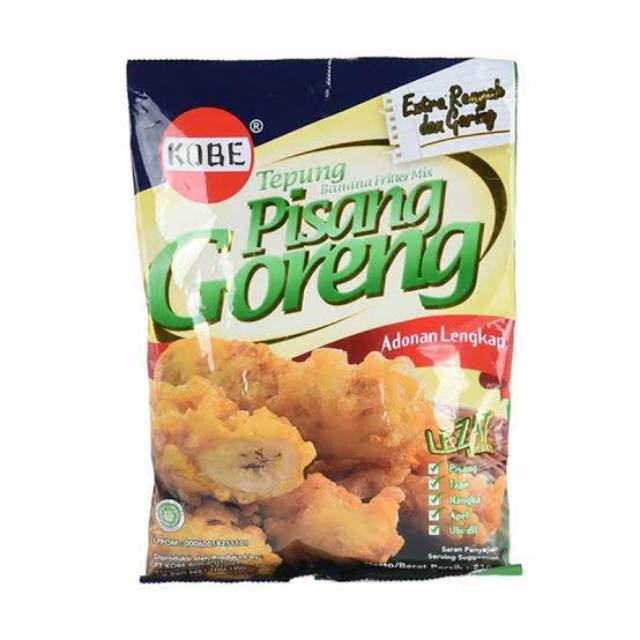 

Tepung pisang goreng banana flavour