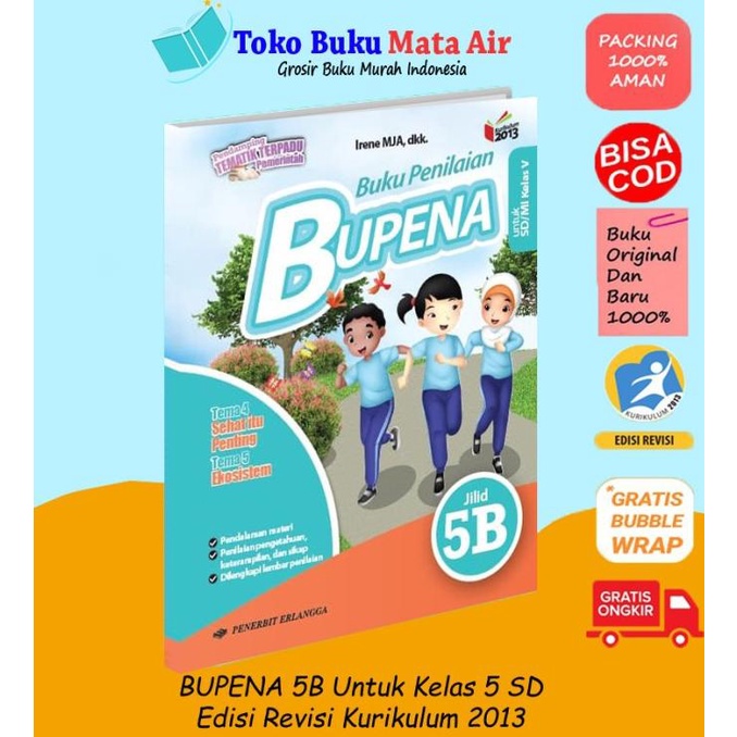 

PAKET SATUAN BUPENA KELAS 5 SD BUPENA 5A,5B,5C & 5D K13N - ERLANGGA