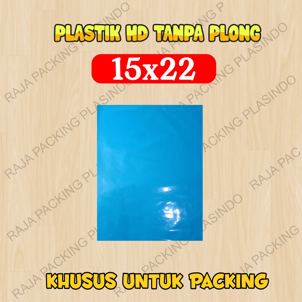 &lt; ECER&gt; Plastik Packing HD Tanpa Plong uk 15x22 Tebal 0,45 /plastik olshop/plastik/plastik kosmetik