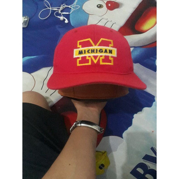 Topi Michigan Tag Cap hoosel