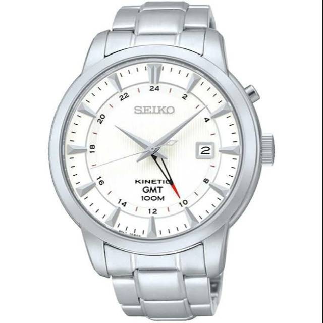 SEIKO SUN029 Kinetik GMT Divers 200M Watch Original SUN029P1 Jam Tangan Pria