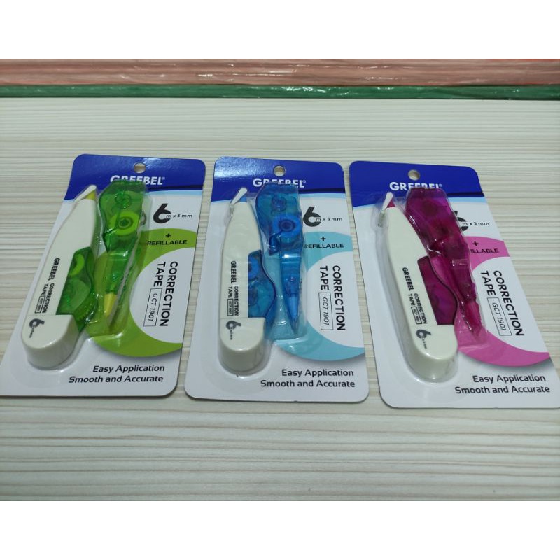 

Correction tape greebel +refil 1901