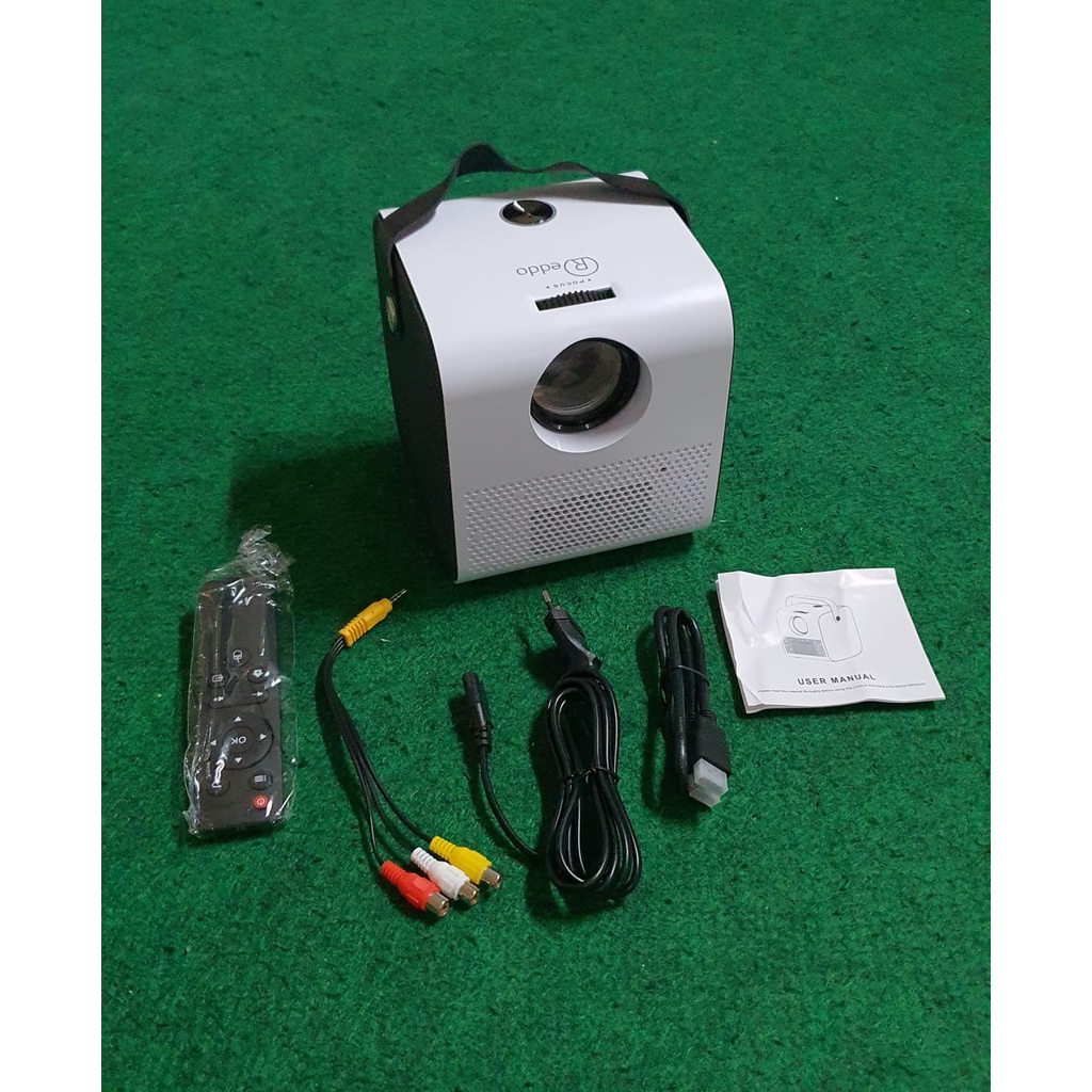 REDDO PROJECTOR Q3 ANDROID WIFI 3000 LUMENS BUILT IN BLUETOOTH SPEAKER