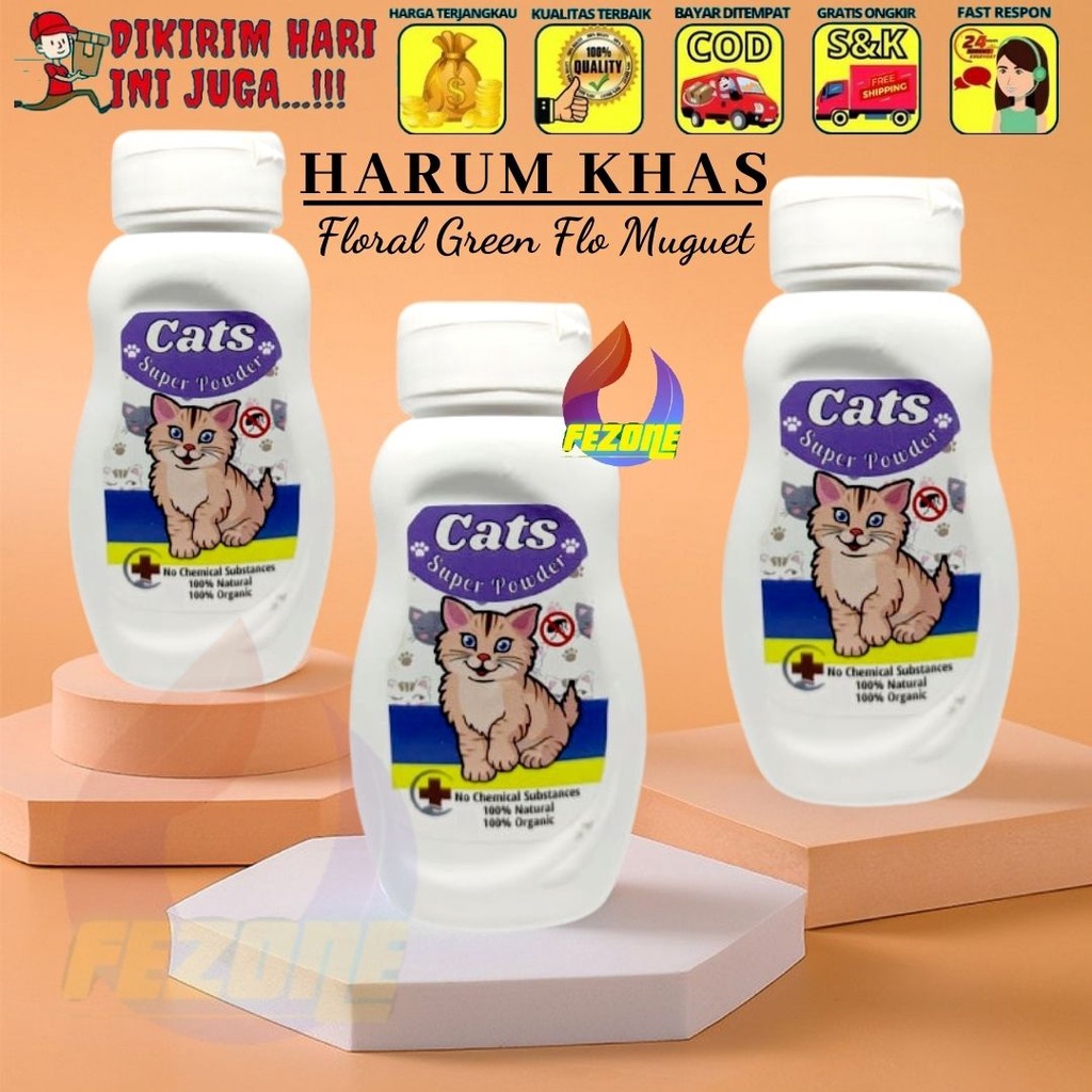 Bedak Kucing Pewangi Harum Wangi Raid All Fragrance Cat Parfume Parfum FEZONE