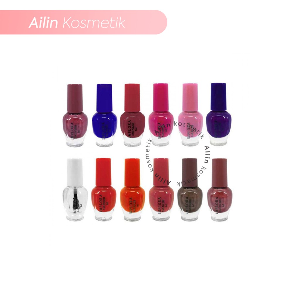 IMPLORA Nail  Polish  Bpom Kutek Implora Cat  Kuku  BY AILIN 