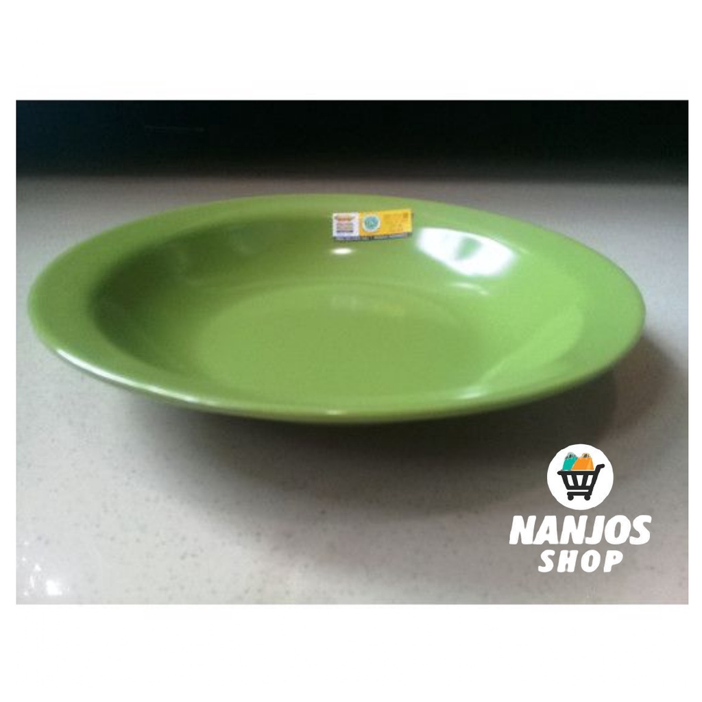 Golden Dragon Piring Makan Cekung Nasi Mie Ori Melamin 9 Inci P0409