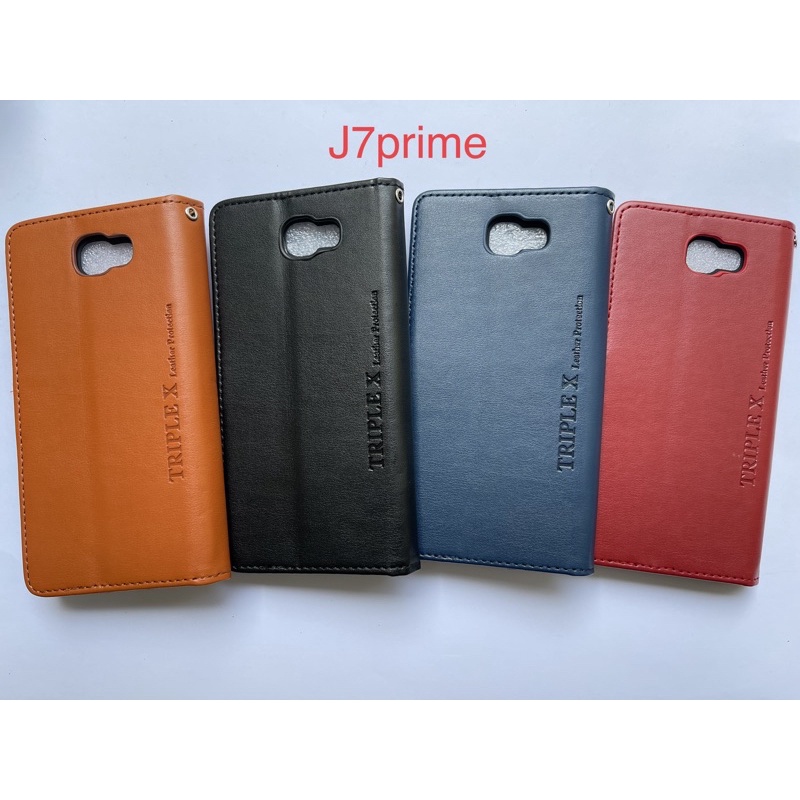 Leather Wallet Flip New Samsung J7Prime